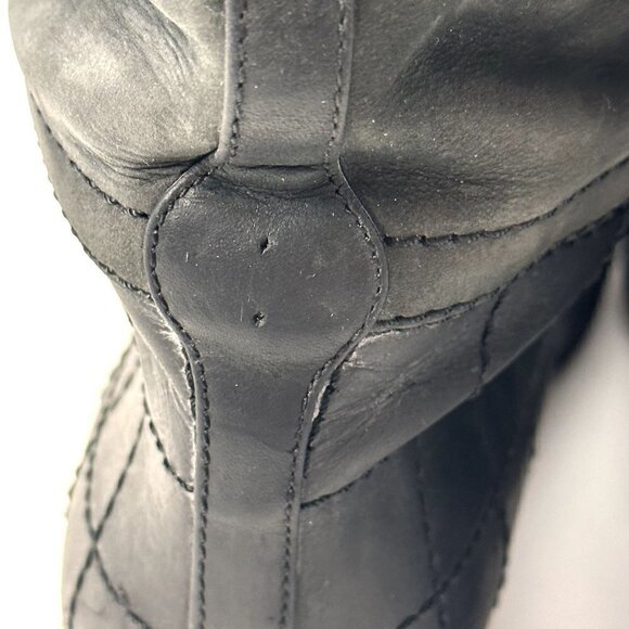 ✨ Chanel Quilted Leather Riding Boots – Size 38.5 (US 8) - Picture 9 of 17